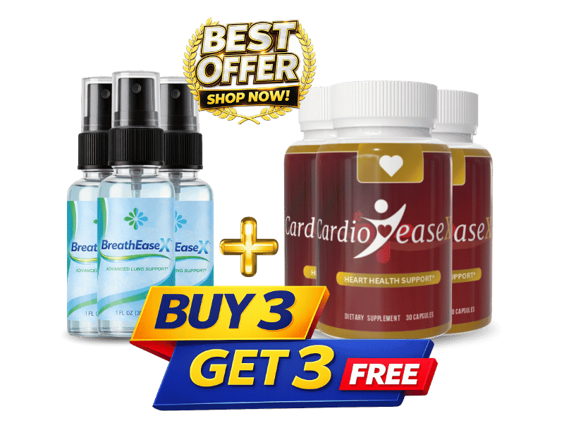 BreathEaseX and CardioEaseX 3+3 kit